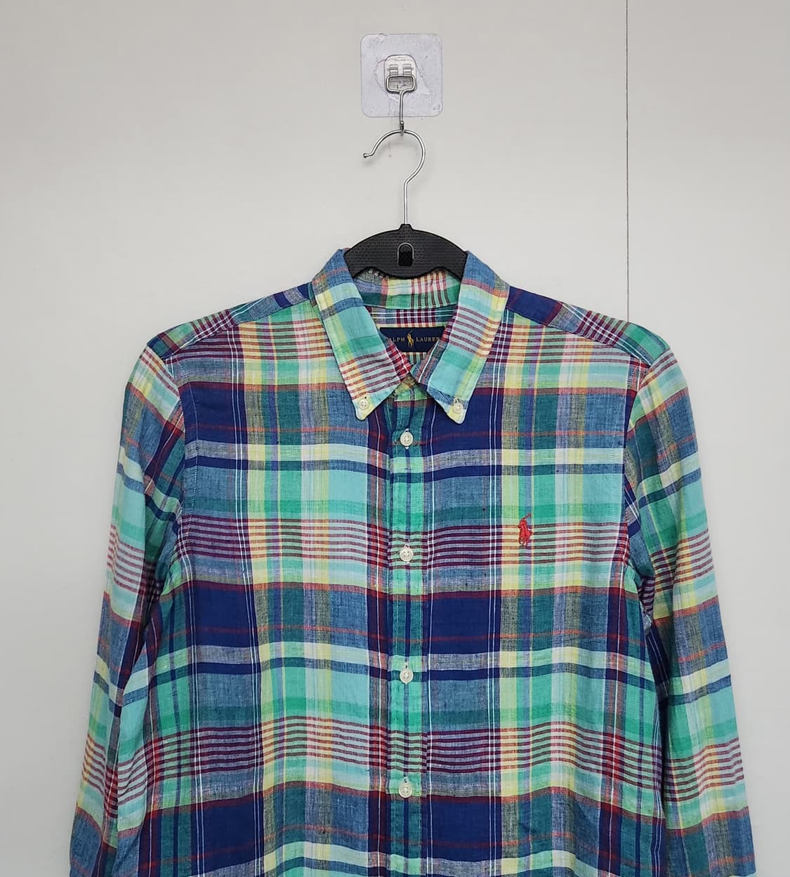 폴로랄프로렌 95 체크셔츠 린넨셔츠 마셔츠 상품이미지8