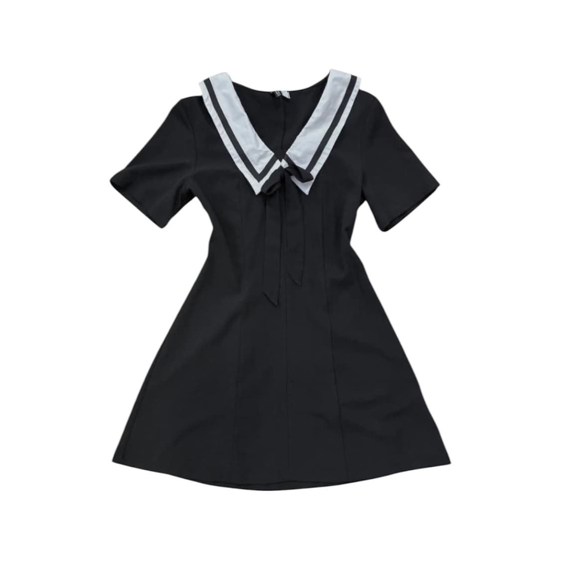 H&M 블랙 세일러 원피스 상품이미지1