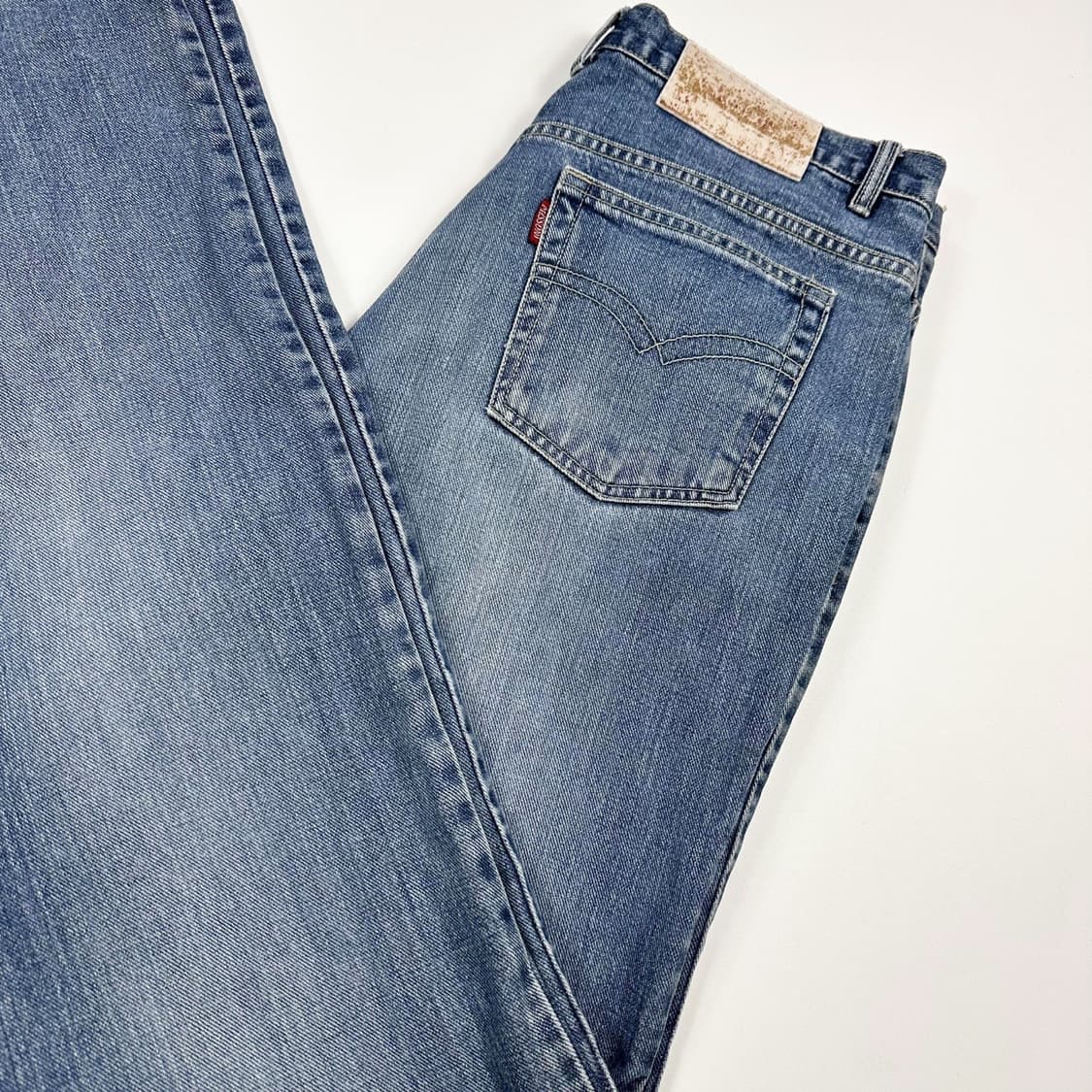 미쏘니 레트로 스트레이트 데님 팬츠 (36인치) 상품이미지1