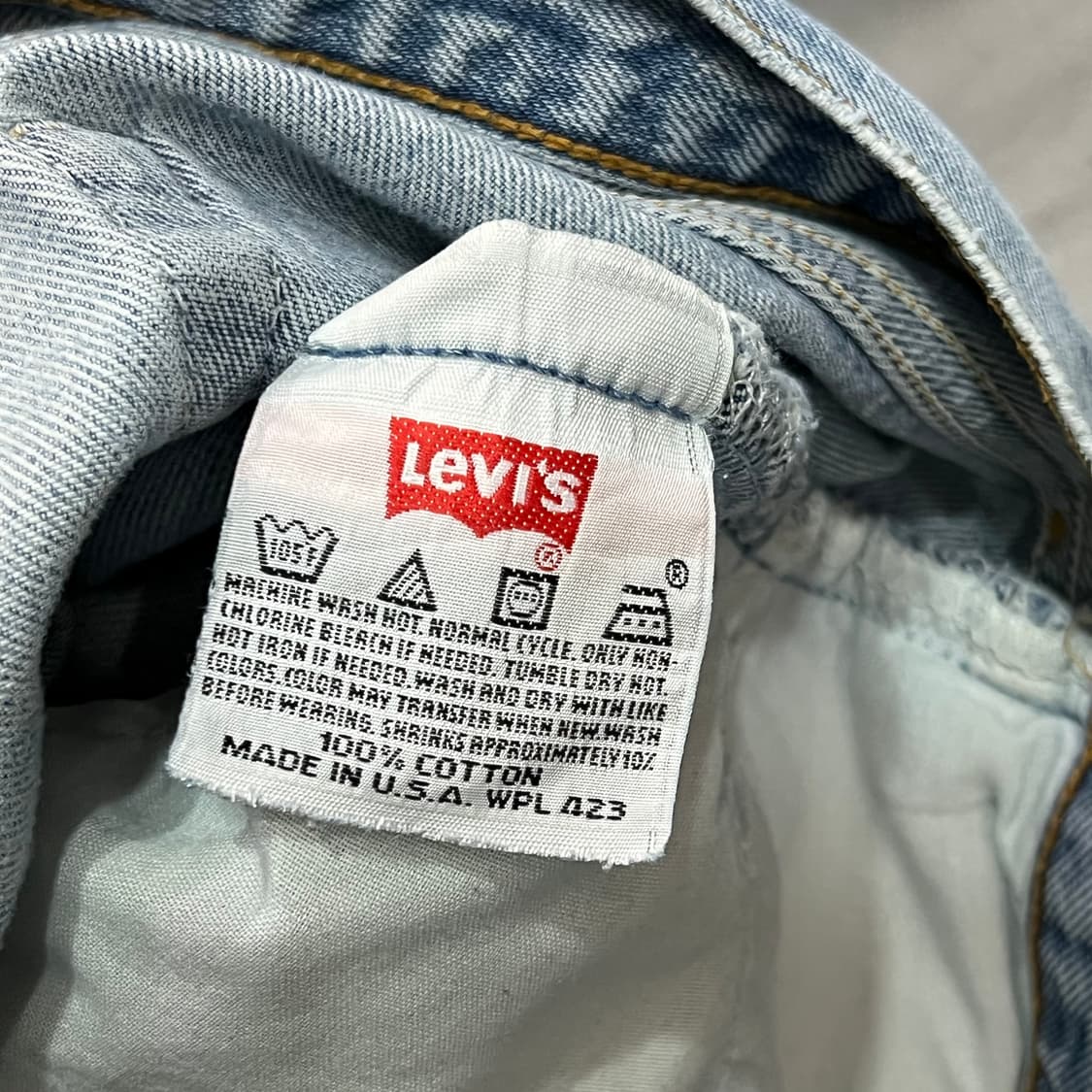  USA 리바이스 501 데님 팬츠 y14713 상품이미지8