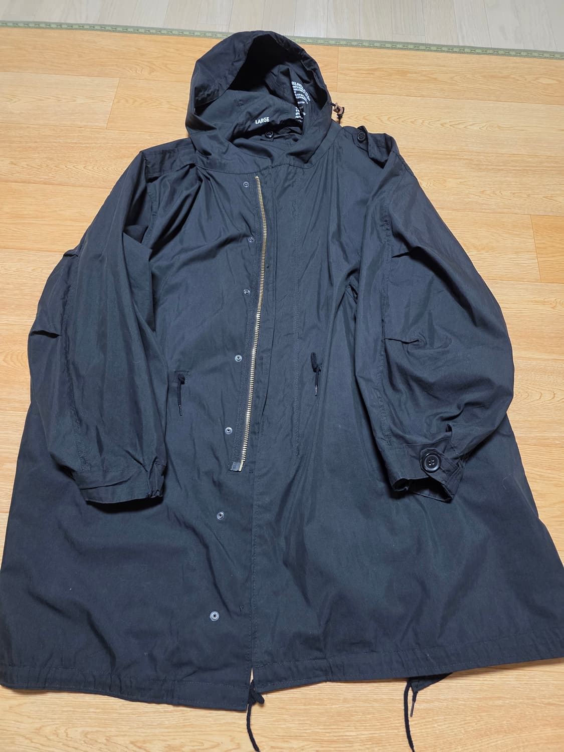 밀텍 M51 피쉬테일 팝니다.(내피포함) 상품이미지1