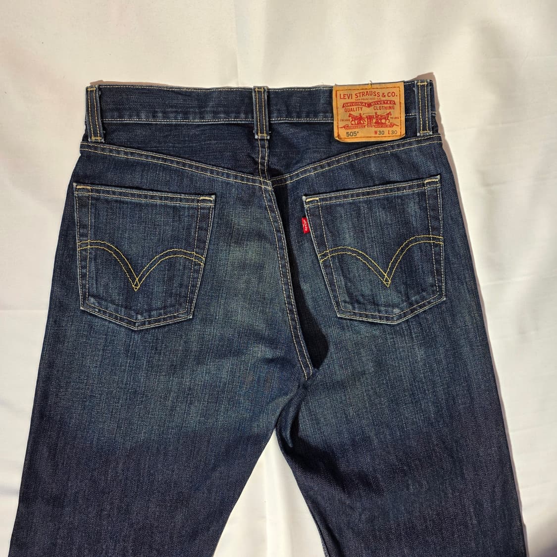 [W30L30]00s 리바이스 LEVIS 505 레귤러핏 데님팬츠 상품이미지8