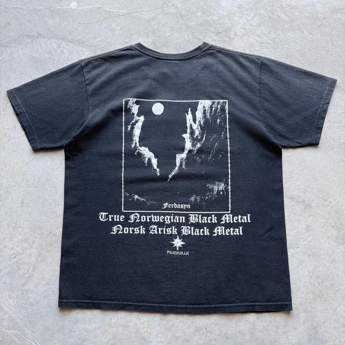 빈티지 90s Dark Throne 티셔츠 상품이미지2