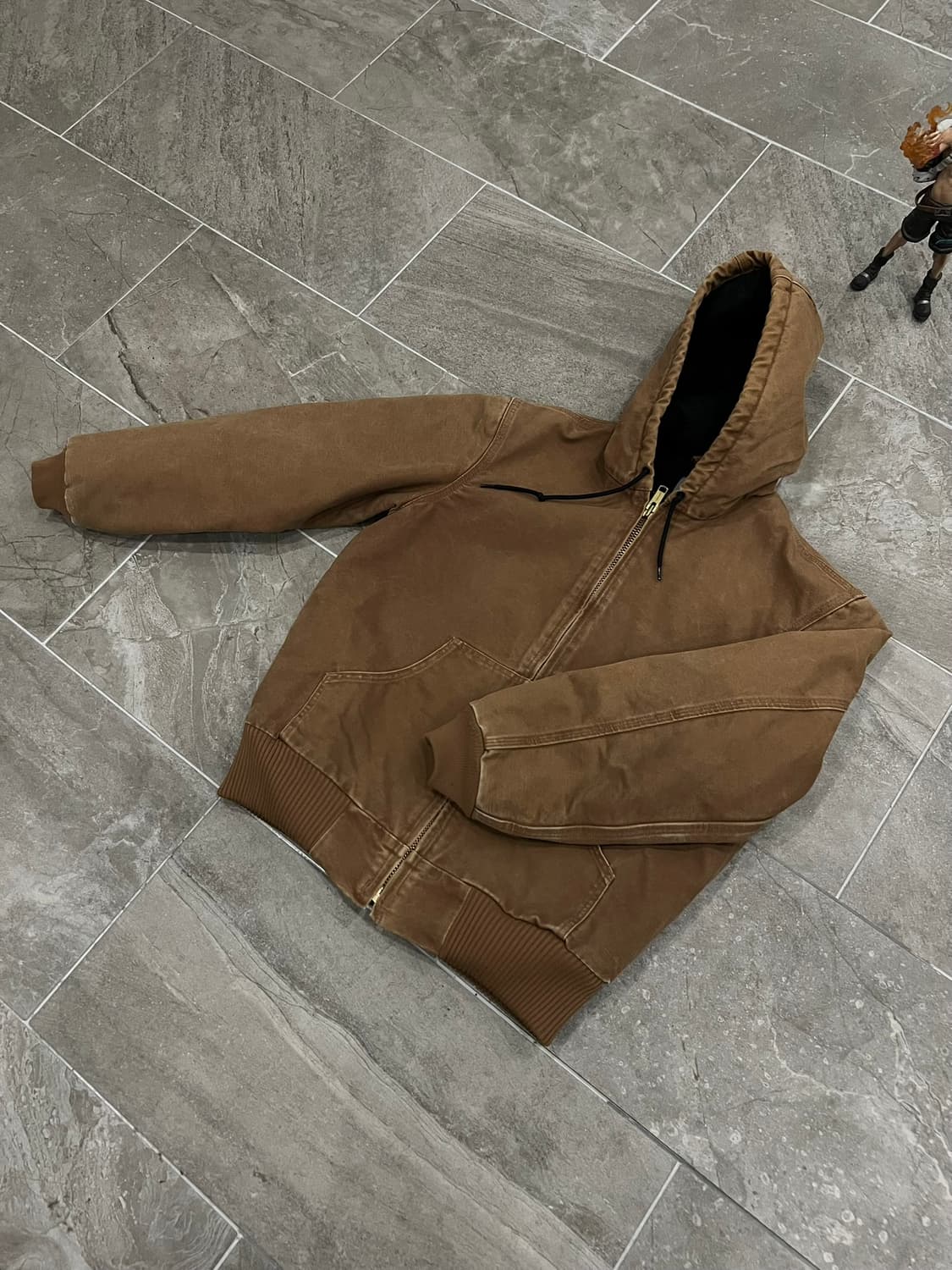 (S)칼하트 덕 액티브 후드자켓 J130 BRN 칼하트브라운 상품이미지8