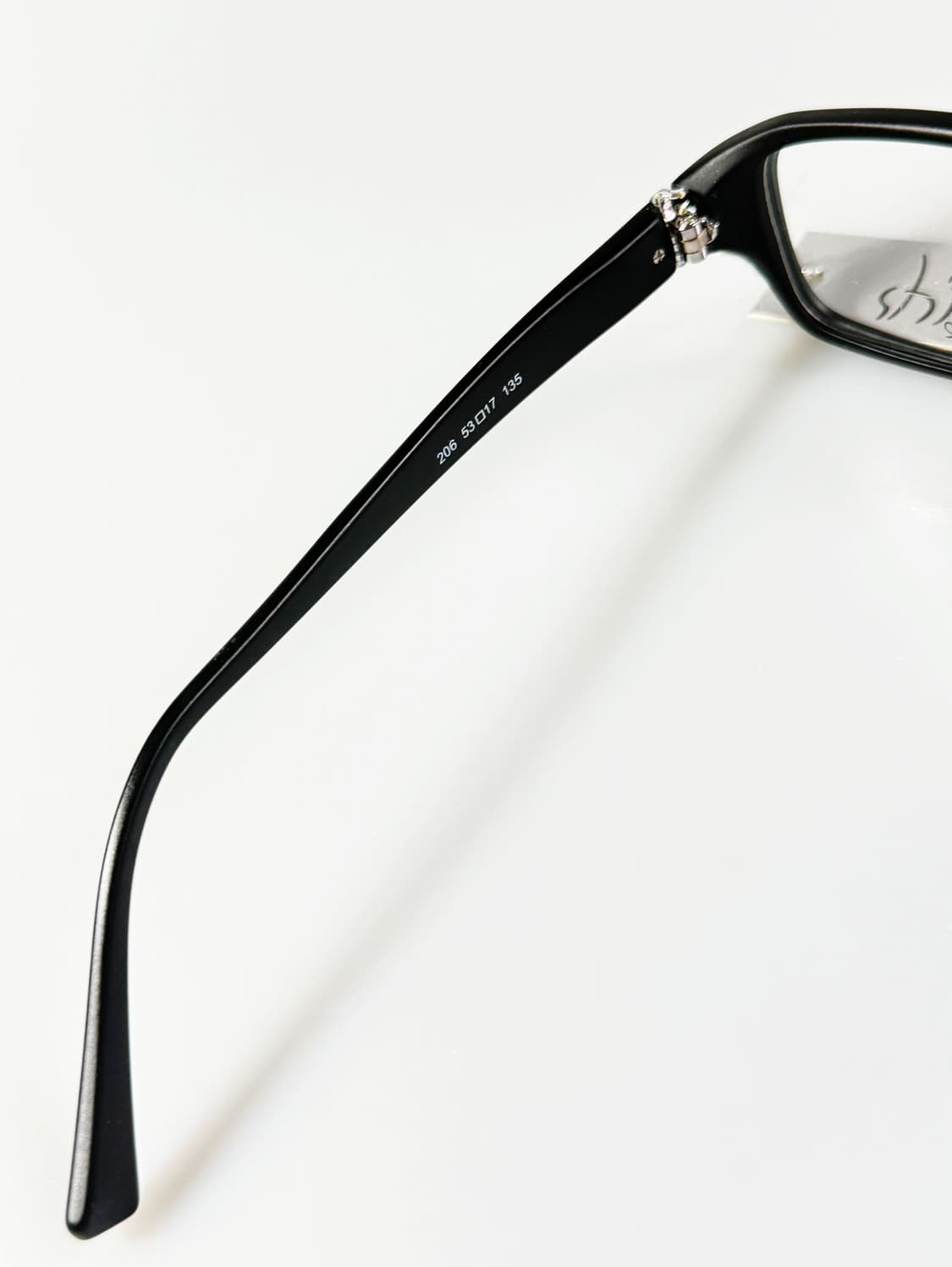 SHINE 맷블랙 뿔테 스퀘어 프레임 빈티지 안경 상품이미지8