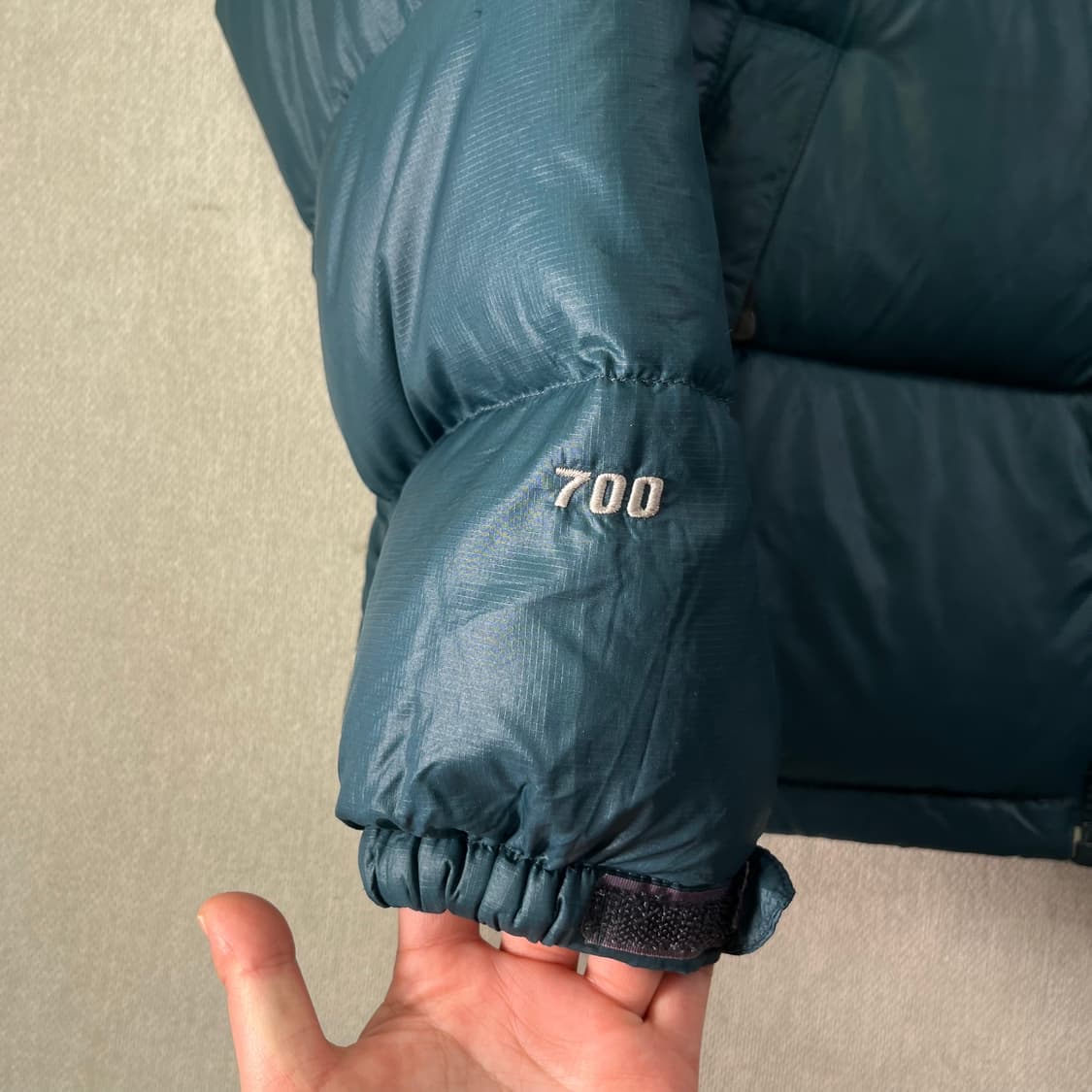 95 노스페이스 녹검 700 눕시 패딩 상품이미지5