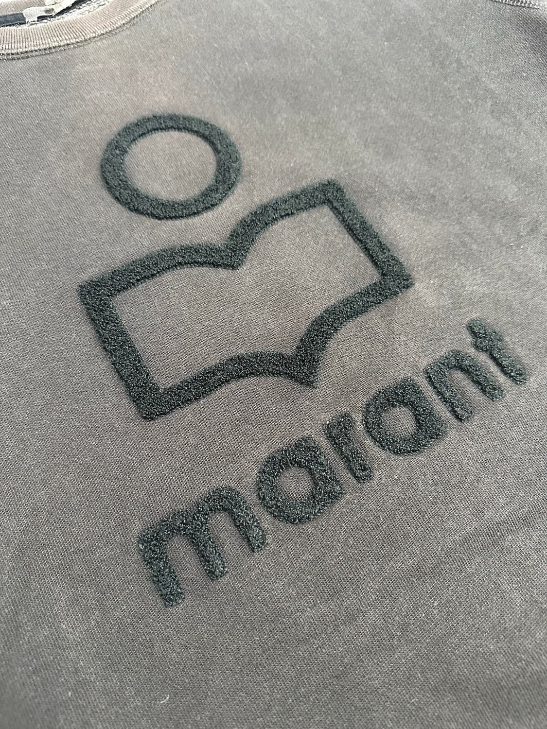 [M] 이자벨마랑 블랙 로고 스웨트셔츠 상품이미지8