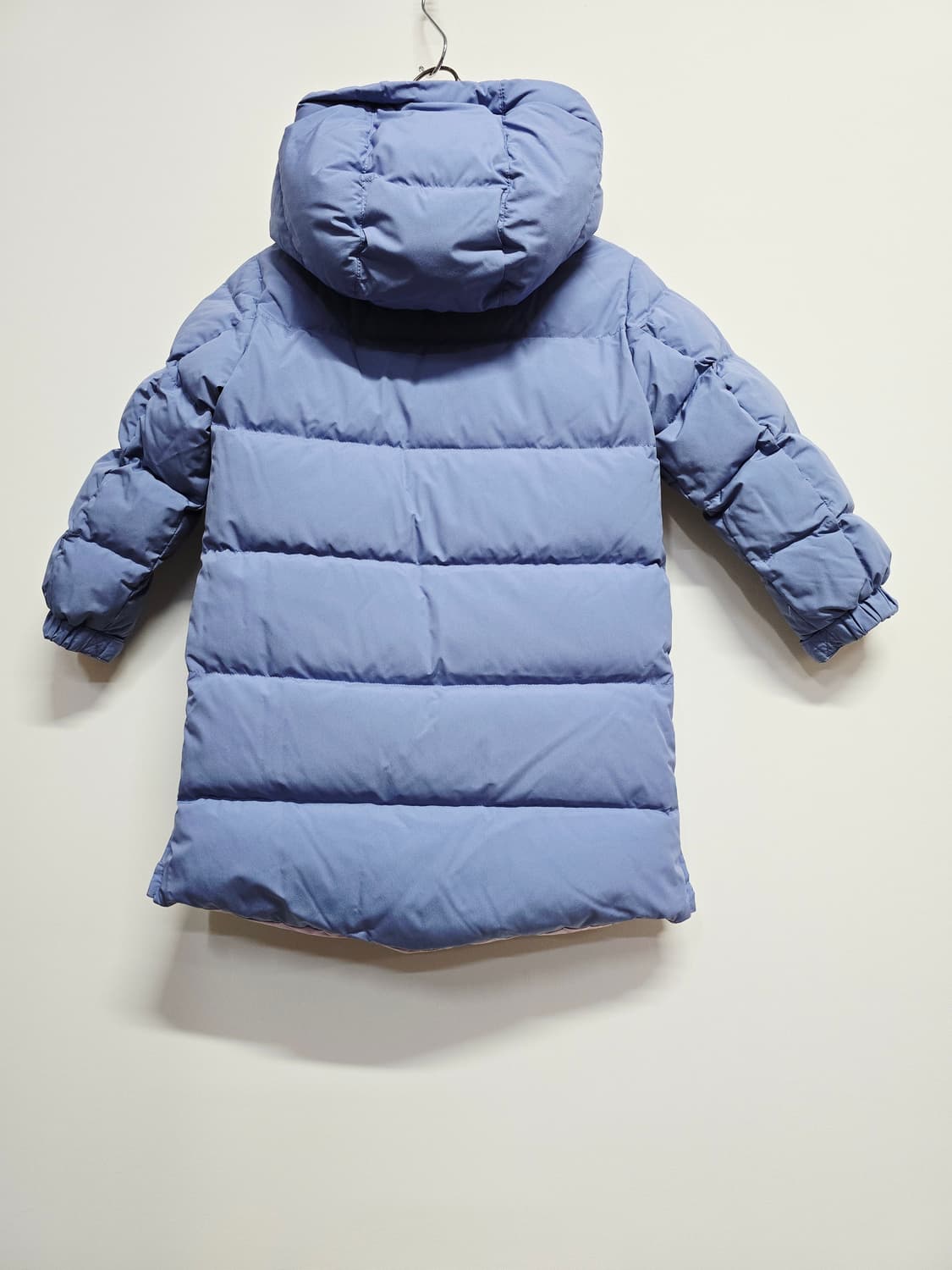 뉴발란스키즈 양면 핑크색 롱패딩 다운점퍼110 상품이미지9