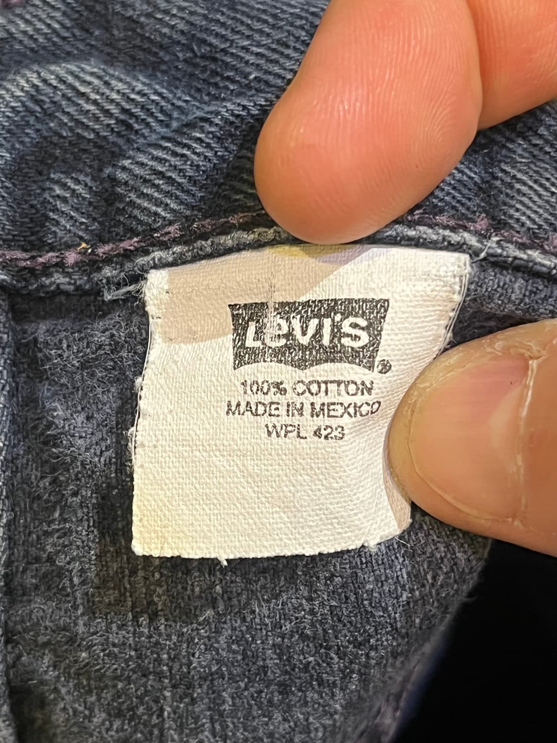 리바이스 501 블랙 데님 (00’s / 2004.05 / 멕시코) 상품이미지5