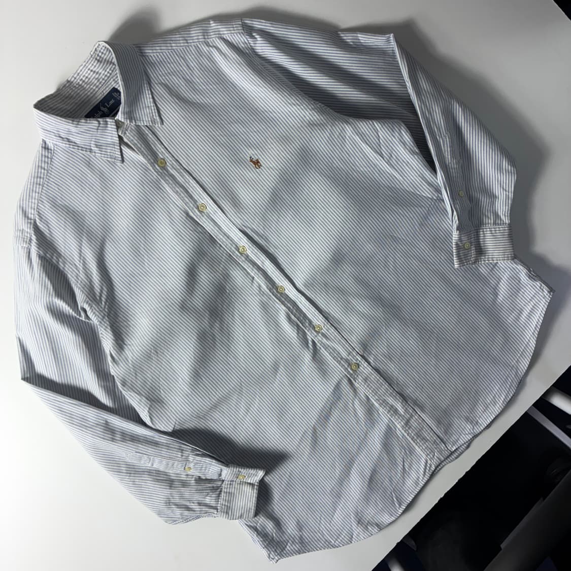 Polo  폴로 랄프로렌 자수 코튼 스트라이프 셔츠  상품이미지2