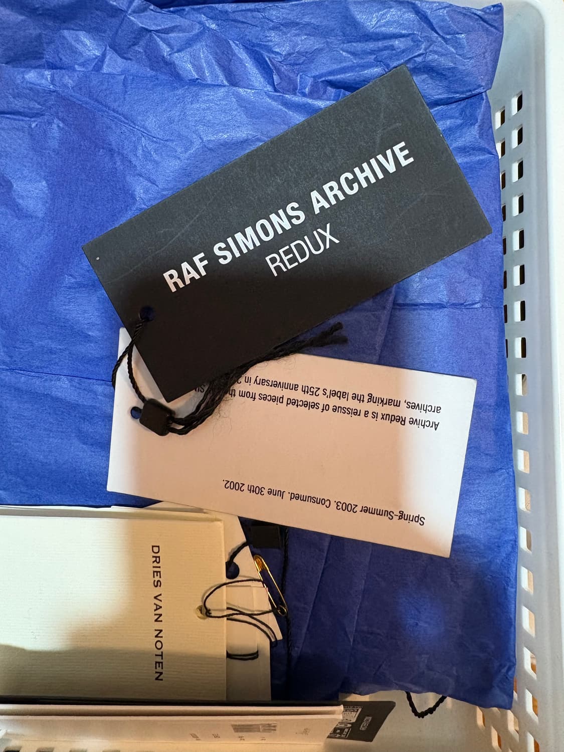 라프시몬스 아카이브 리덕스 컨슘 카고 상품이미지8