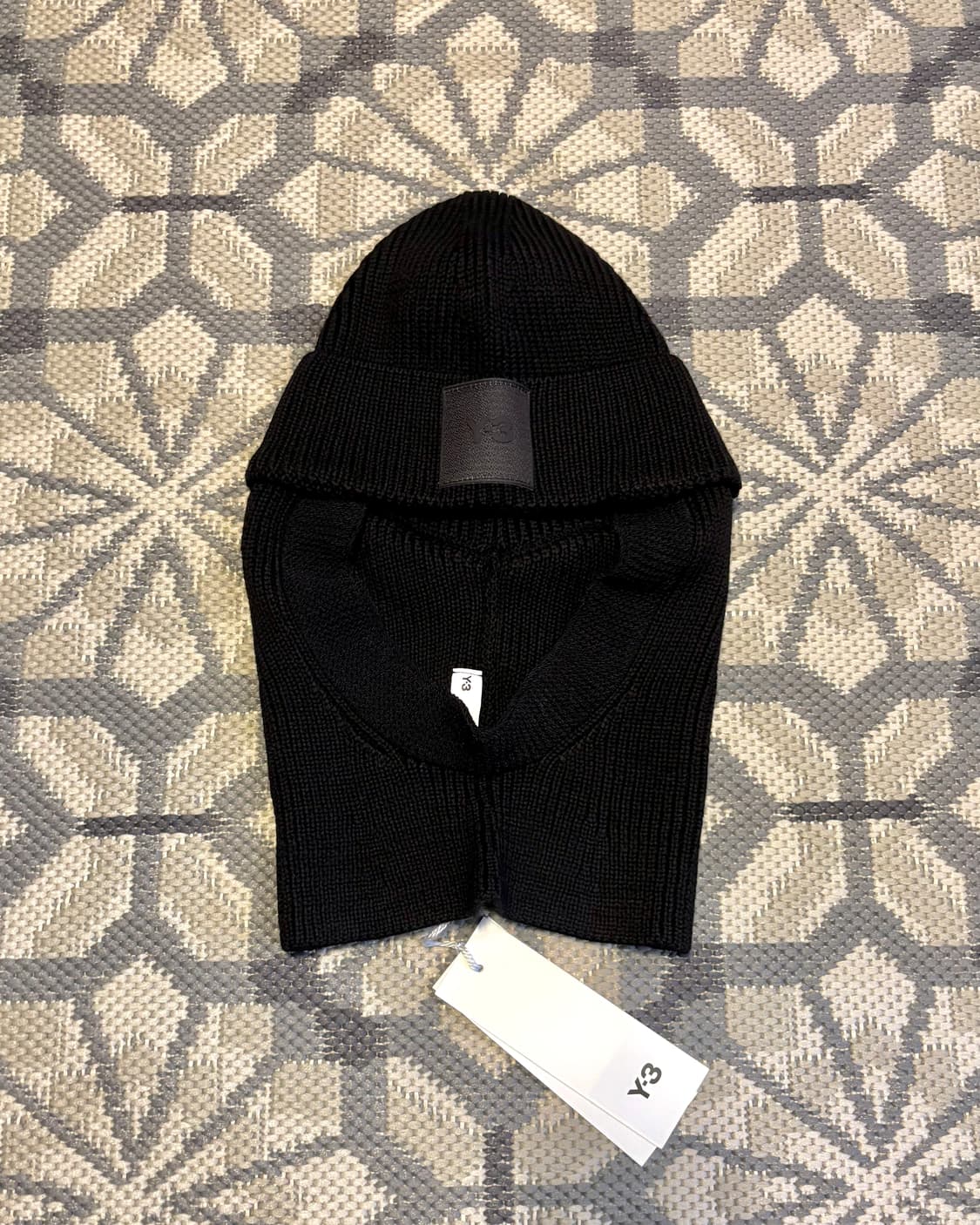 (OS) Y-3 아이콘 바라클라바 레이어드 비니 상품이미지1