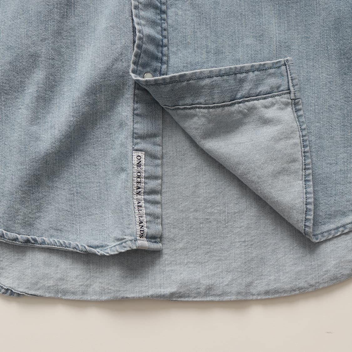 nanamica Light Denim Shirt 상품이미지10