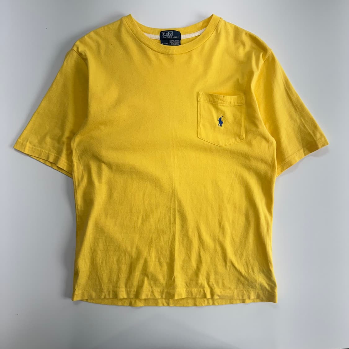 Polo 폴로 블루 포니 옐로우 반팔  상품이미지3
