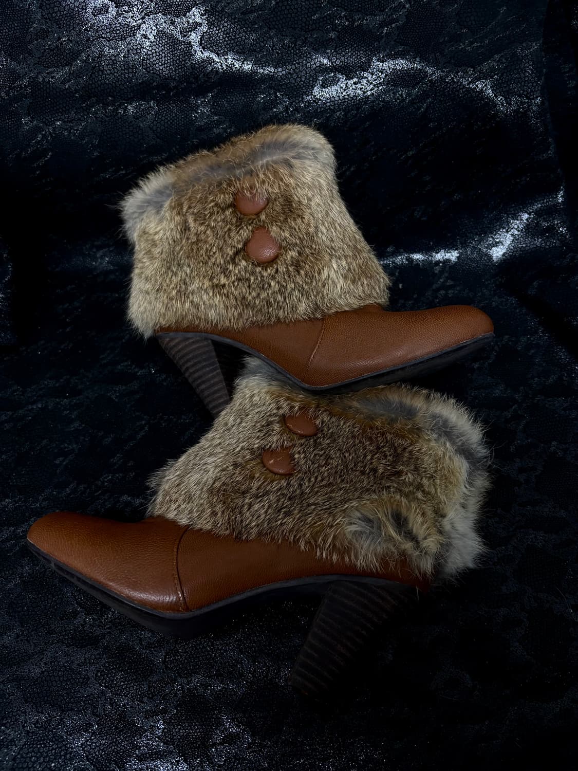 “Vintage”00’s Rare Design 2Big Button De 상품이미지1