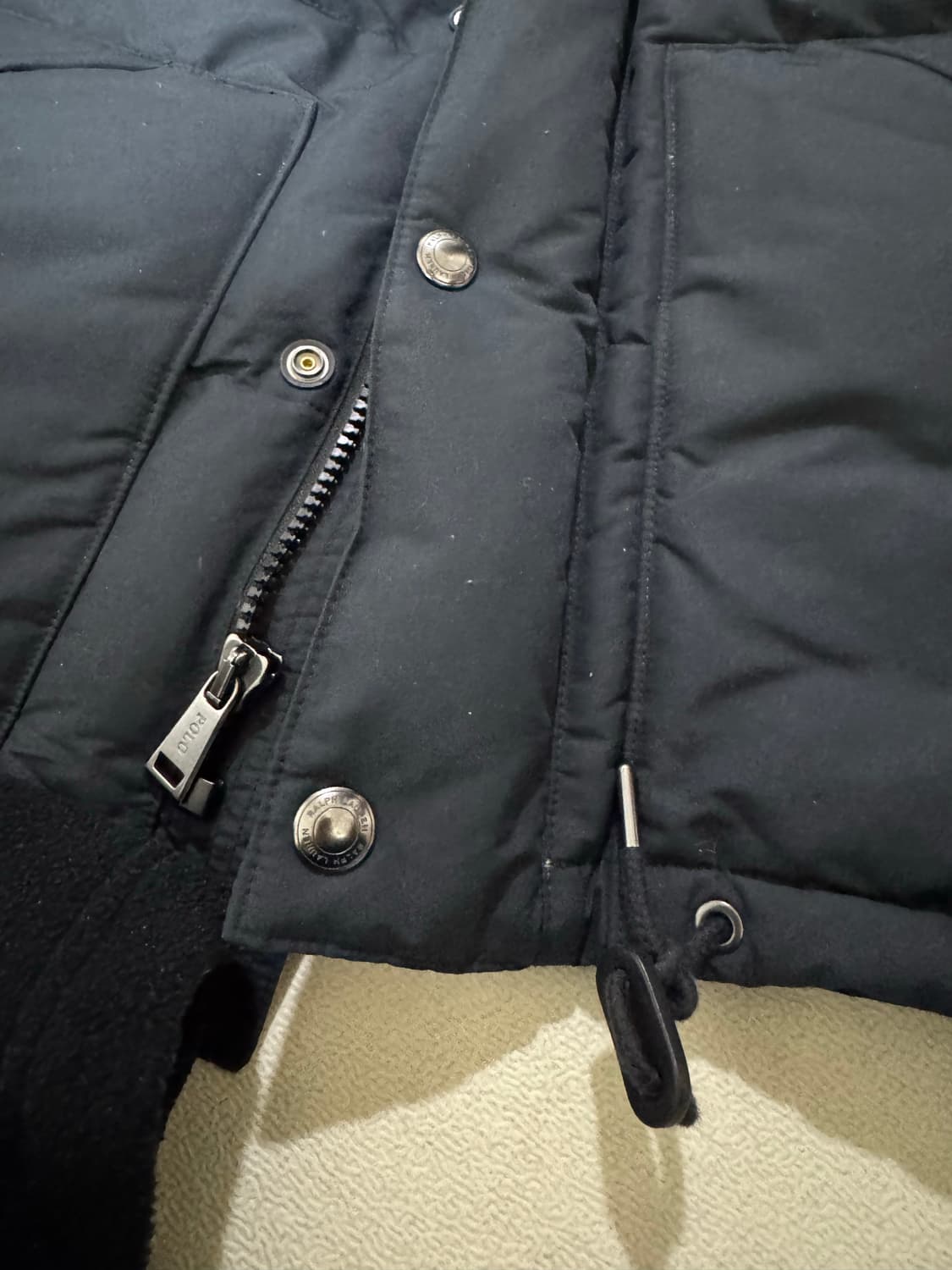 폴로 네이비 볼더 패딩 L 상품이미지4