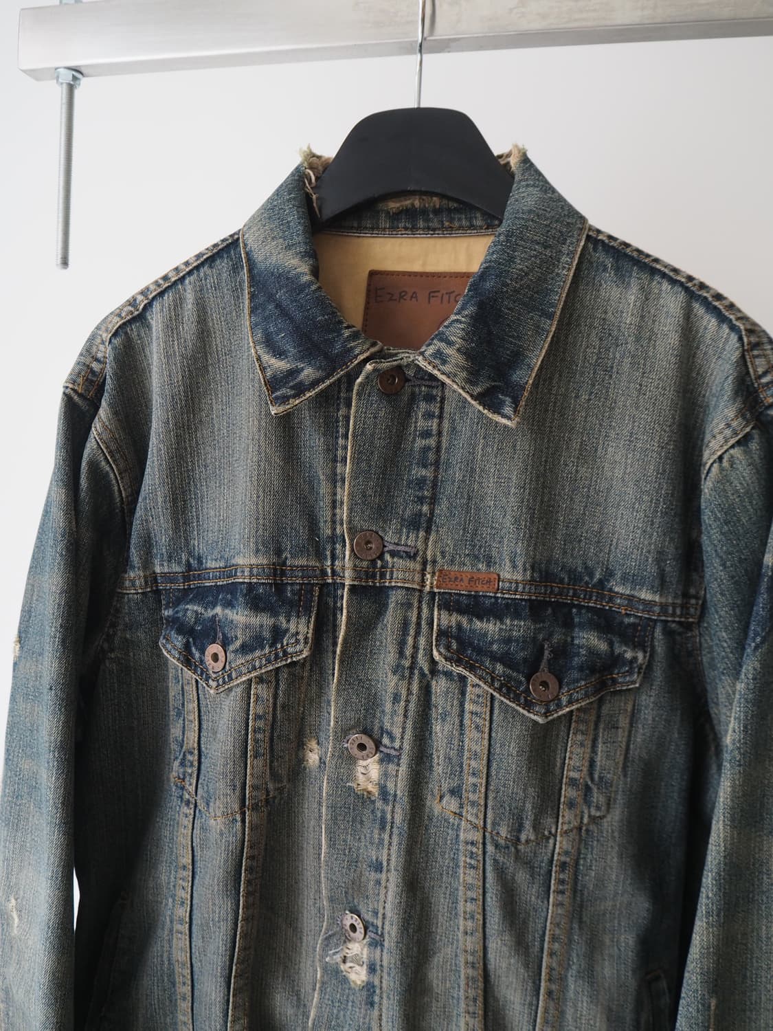 1990's EZRA FITCH denim jacket  상품이미지2