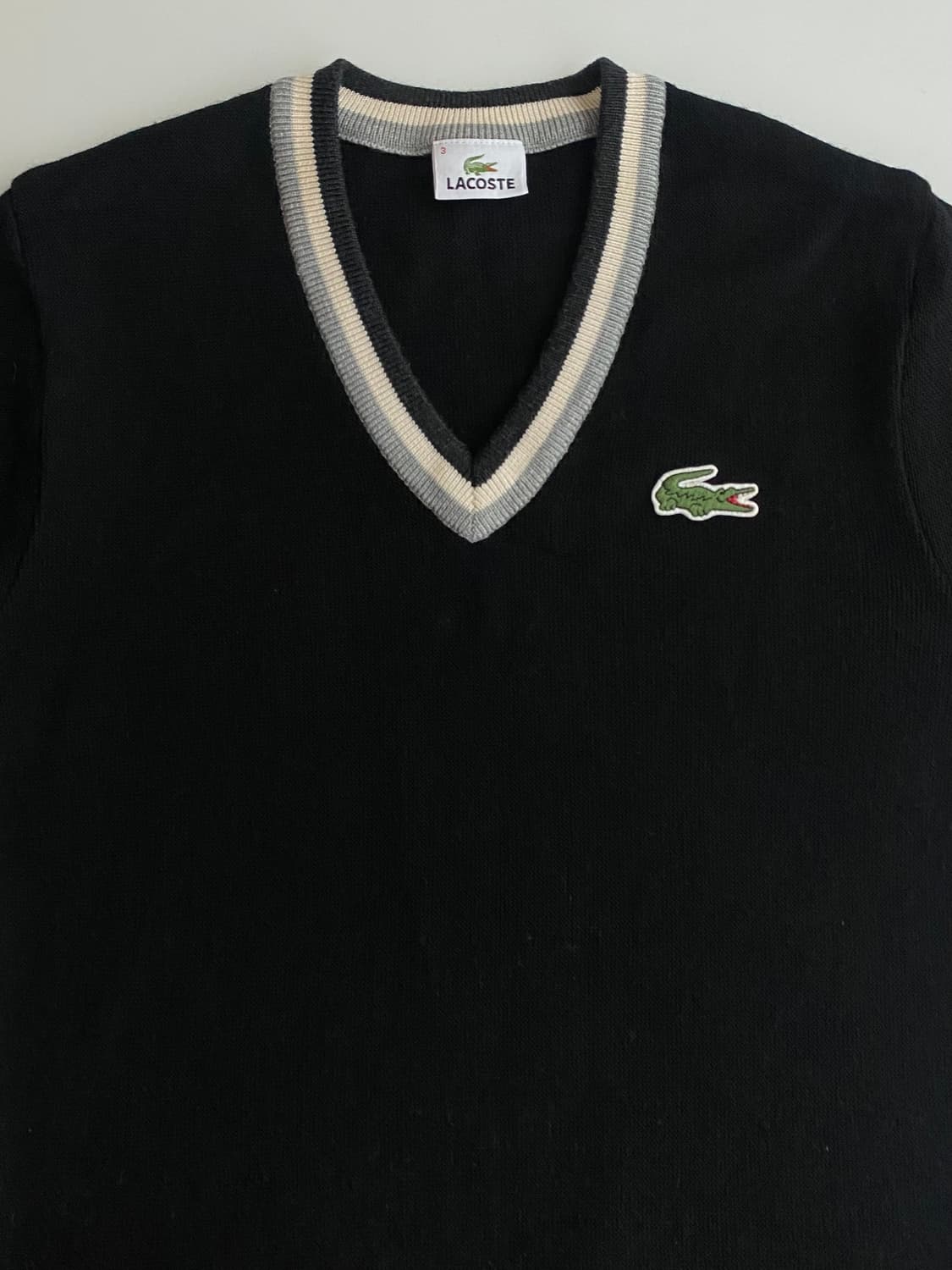 라코스테 브이넥 니트 상품이미지2