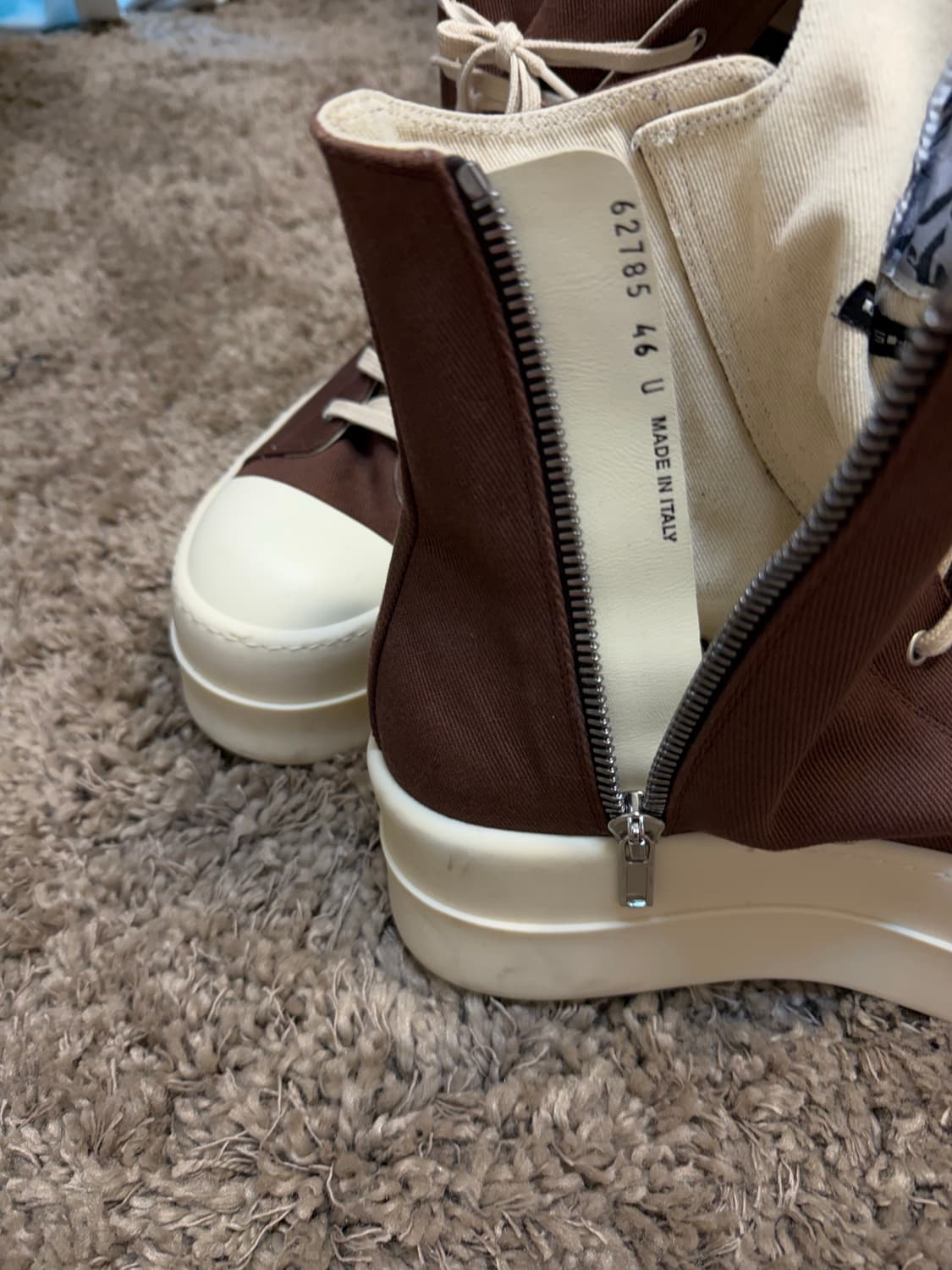 릭오웬스 메가범퍼 하이탑 스니커즈 상품이미지2