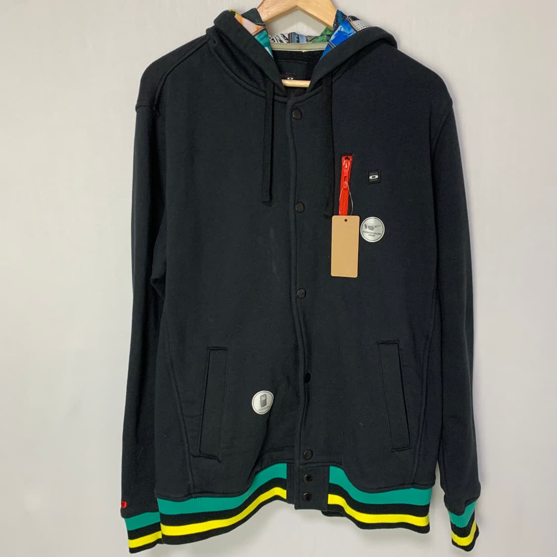 Oakley 오클리 빈티지 00s 2010 후드 집업 바시티 자켓 상품이미지2