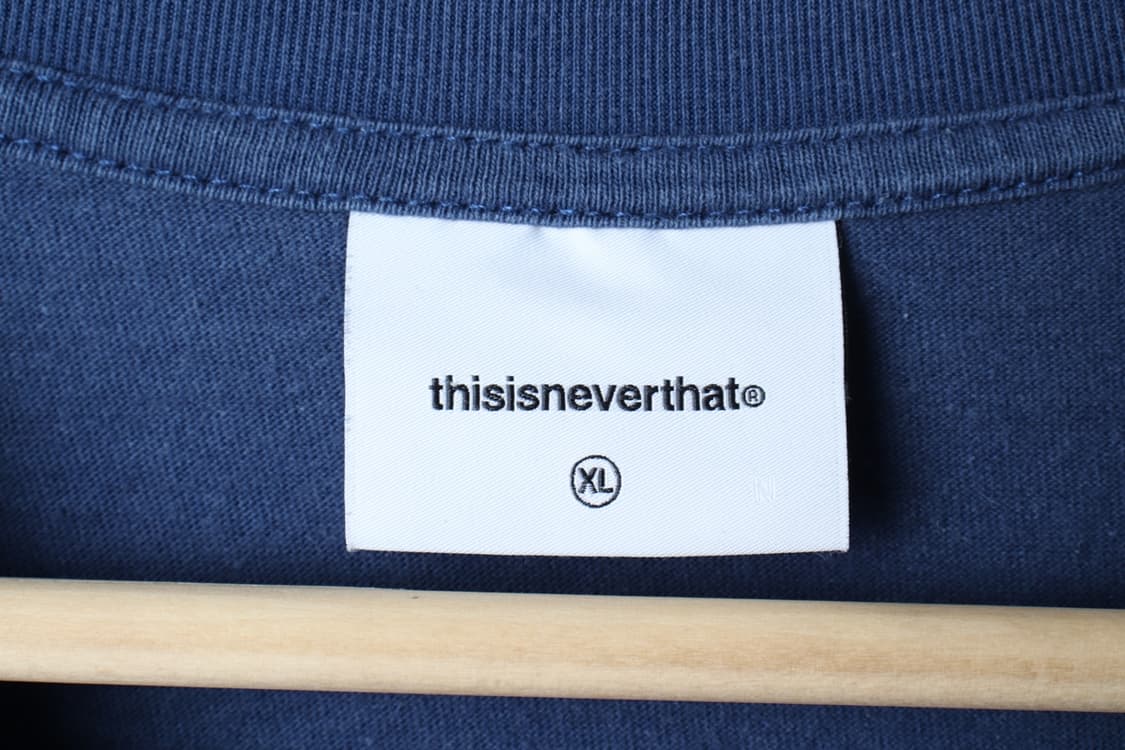 (XL-2XL) 디스이즈네버댓 반팔 티셔츠 빅사이즈 네이비-H31007 상품이미지6