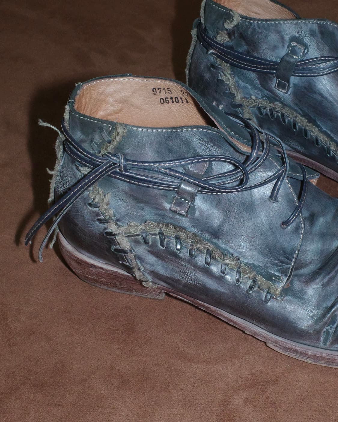 훕데두 워싱 스티치 슈즈 상품이미지6