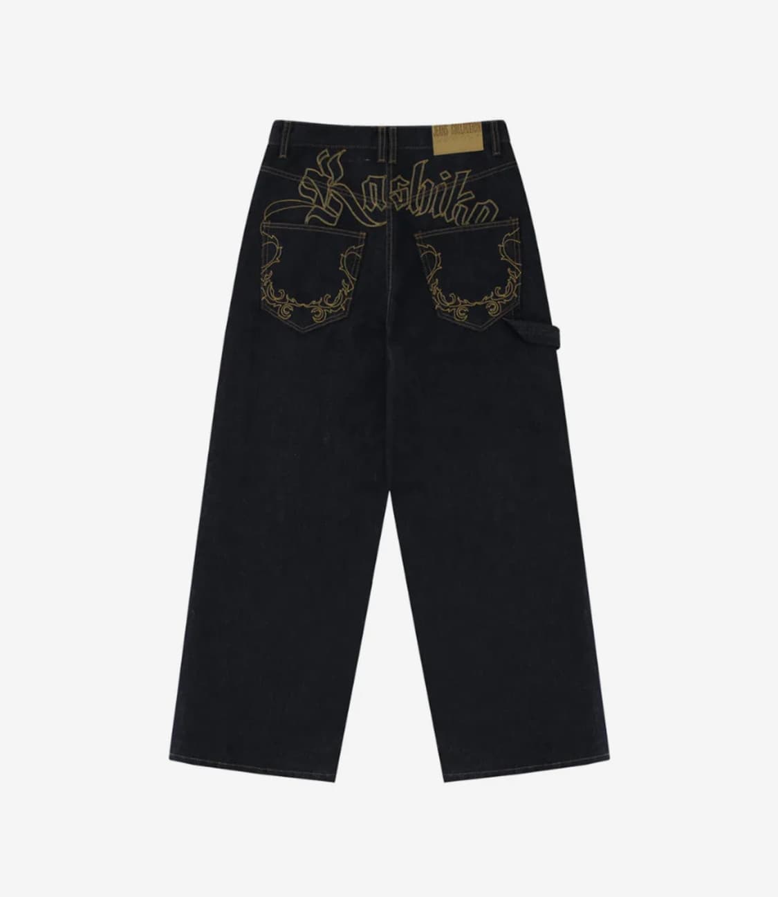 카시코 Embroied Nonfade Denim Pants Blue 상품이미지1