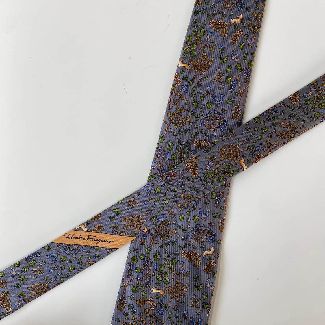 페레가모(Ferragamo) 명품 정품 넥타이 상품이미지4