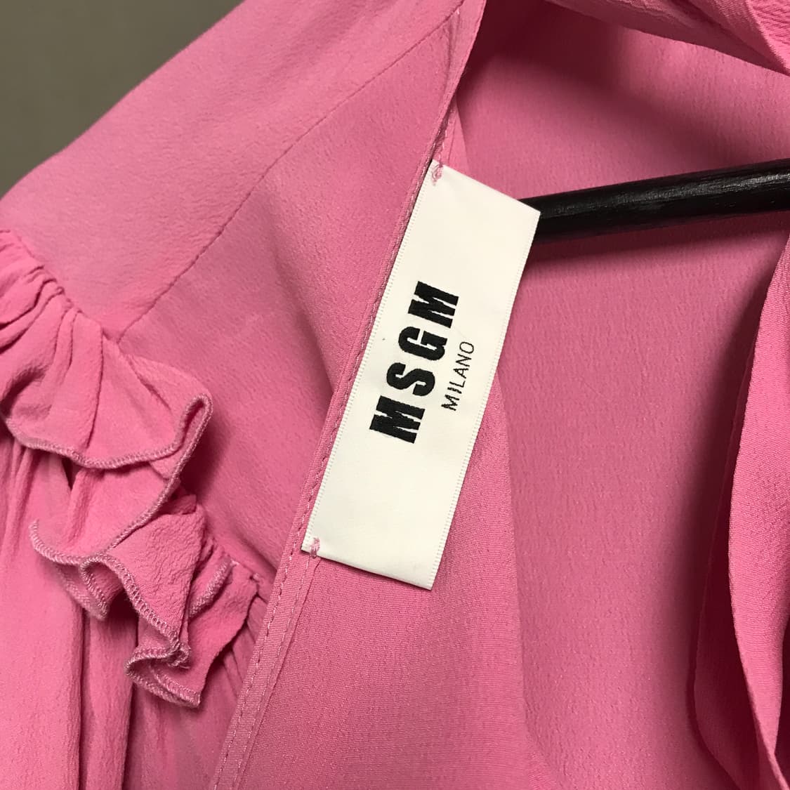 MSGM 핑크 블라우스 40(W) 상품이미지5