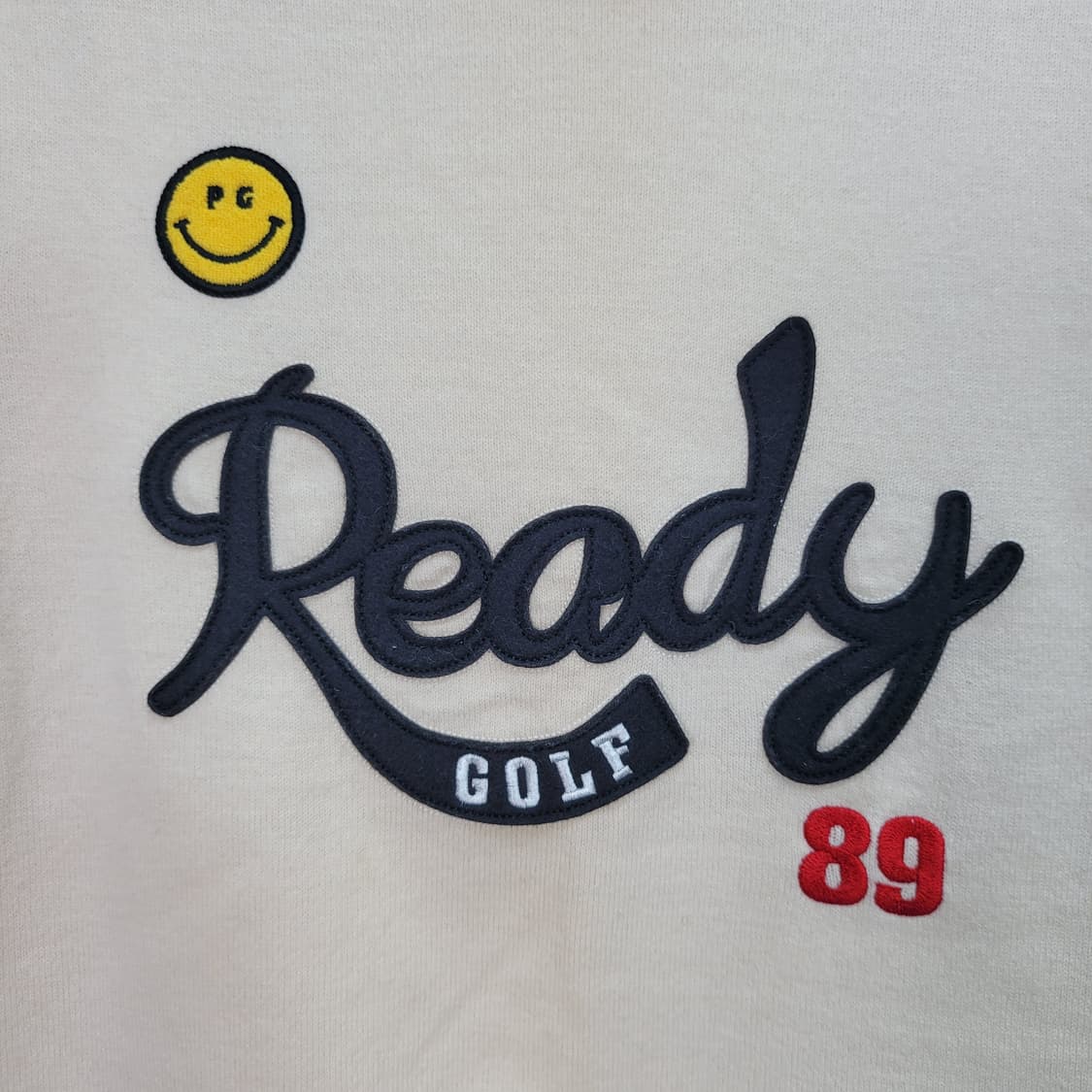 파리게이츠 골프 방풍 라운드넥 니트 스웨터 0사이즈 새상품급 상품이미지3