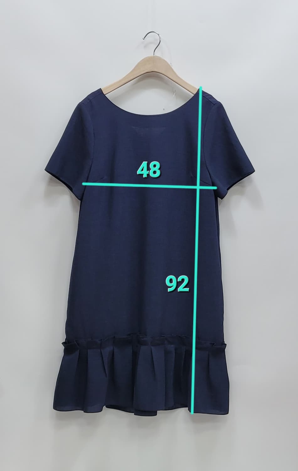 SISLEY 20SS 시슬리 프릴 원피스/ 여 44 (91-98-170) 상품이미지10
