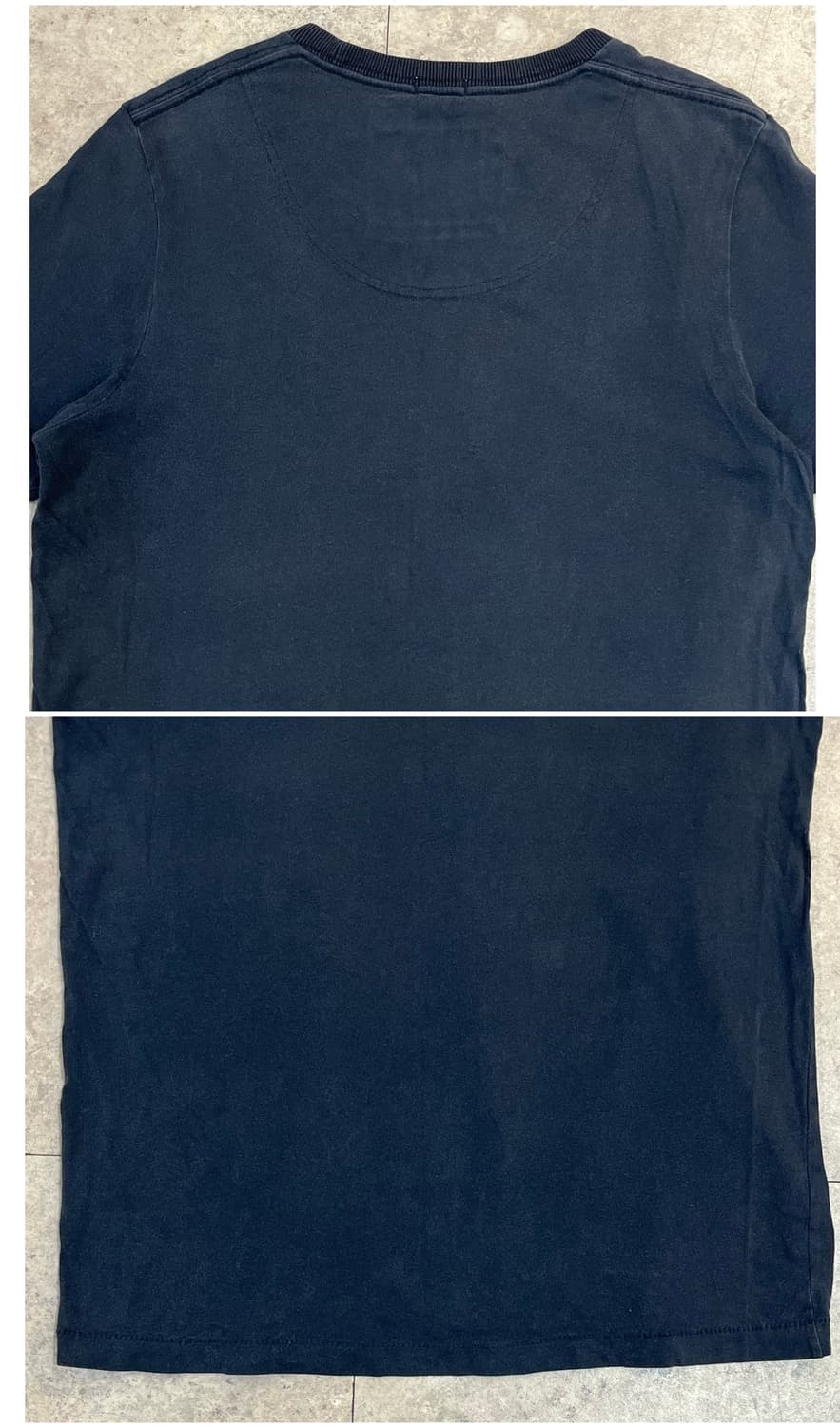 아베크롬비 패치 반팔티 네이비 M #csz3789 상품이미지8