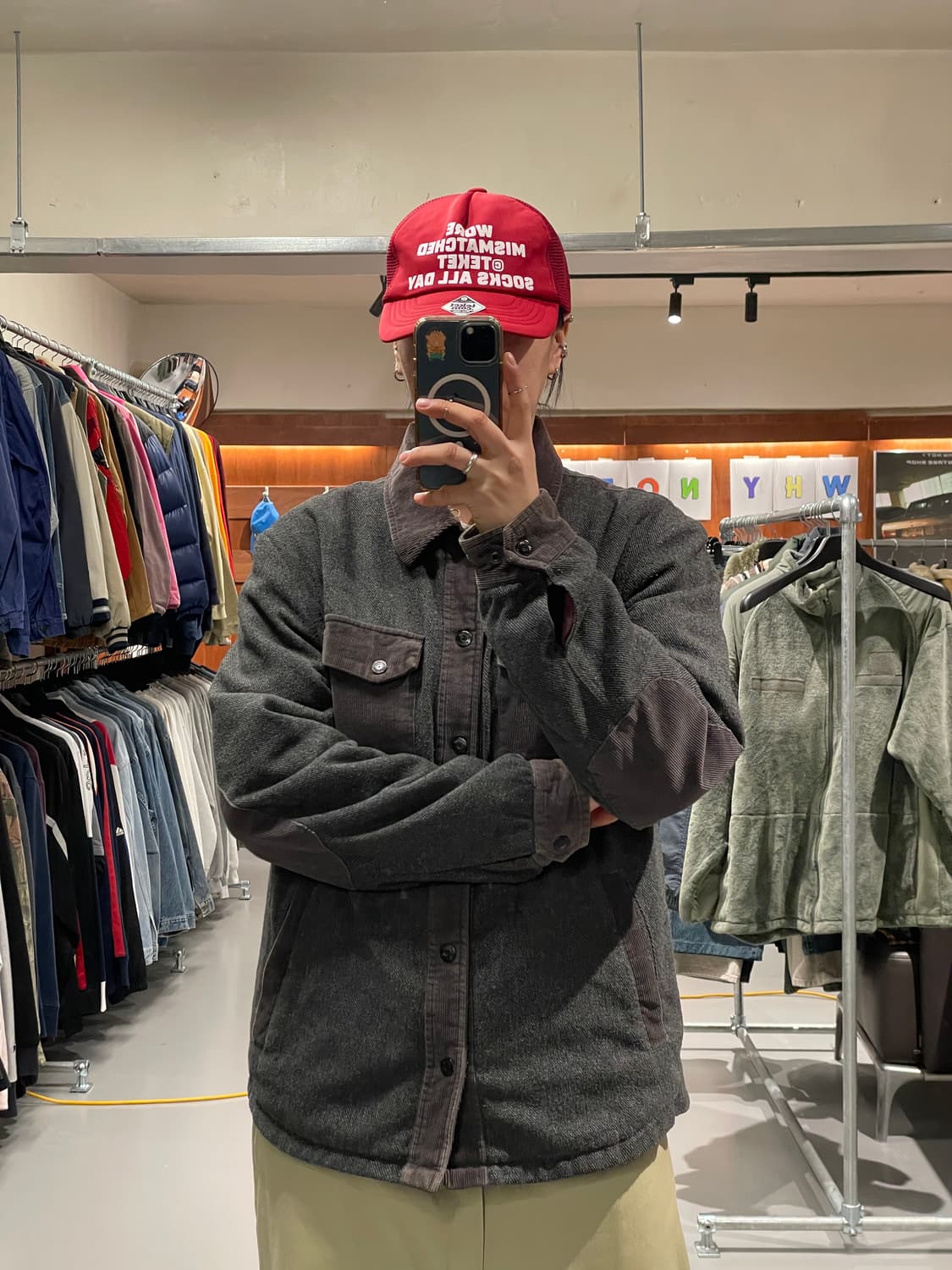 볼컴 코듀로이 울 셔츠 자켓   상품이미지2