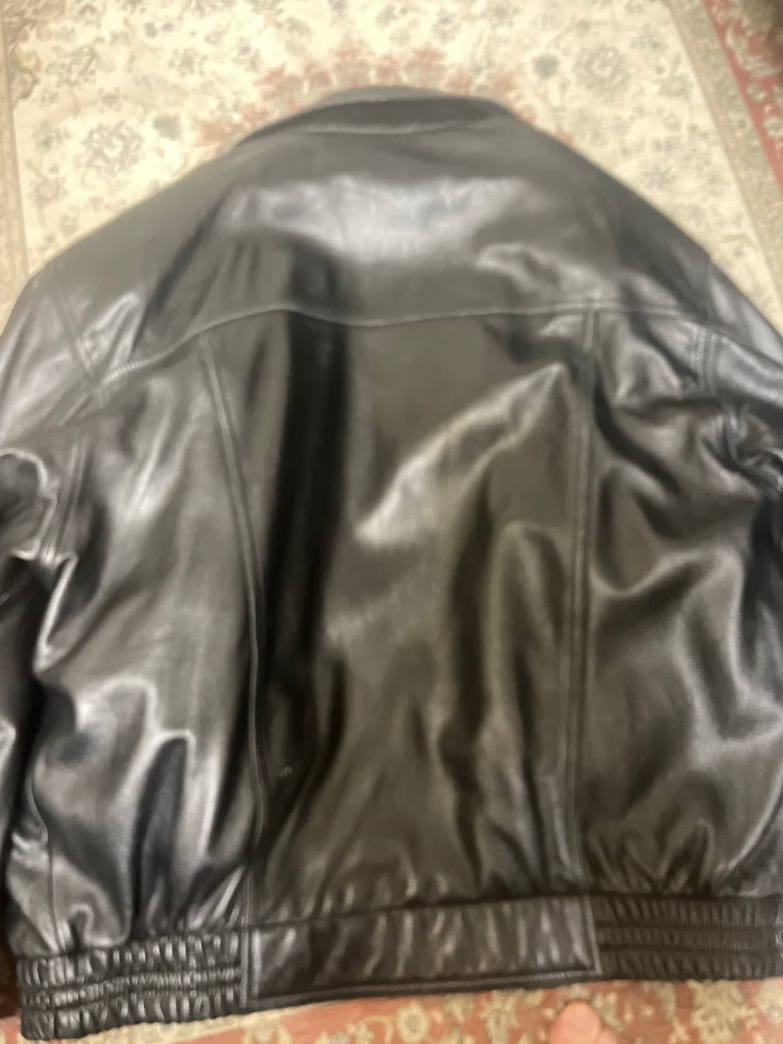 생로랑 빈티지 레더 가죽자켓(100) 상품이미지3