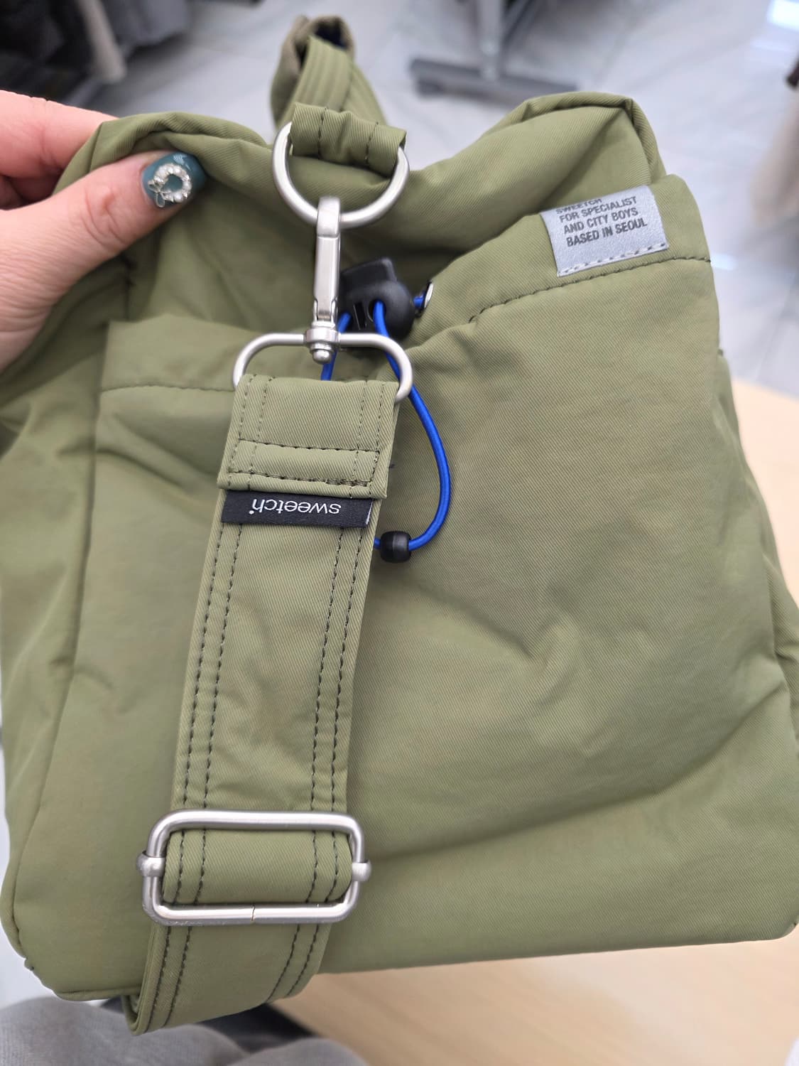 스위치 sweetch 위켄더백 더플백 M사이즈 상품이미지3