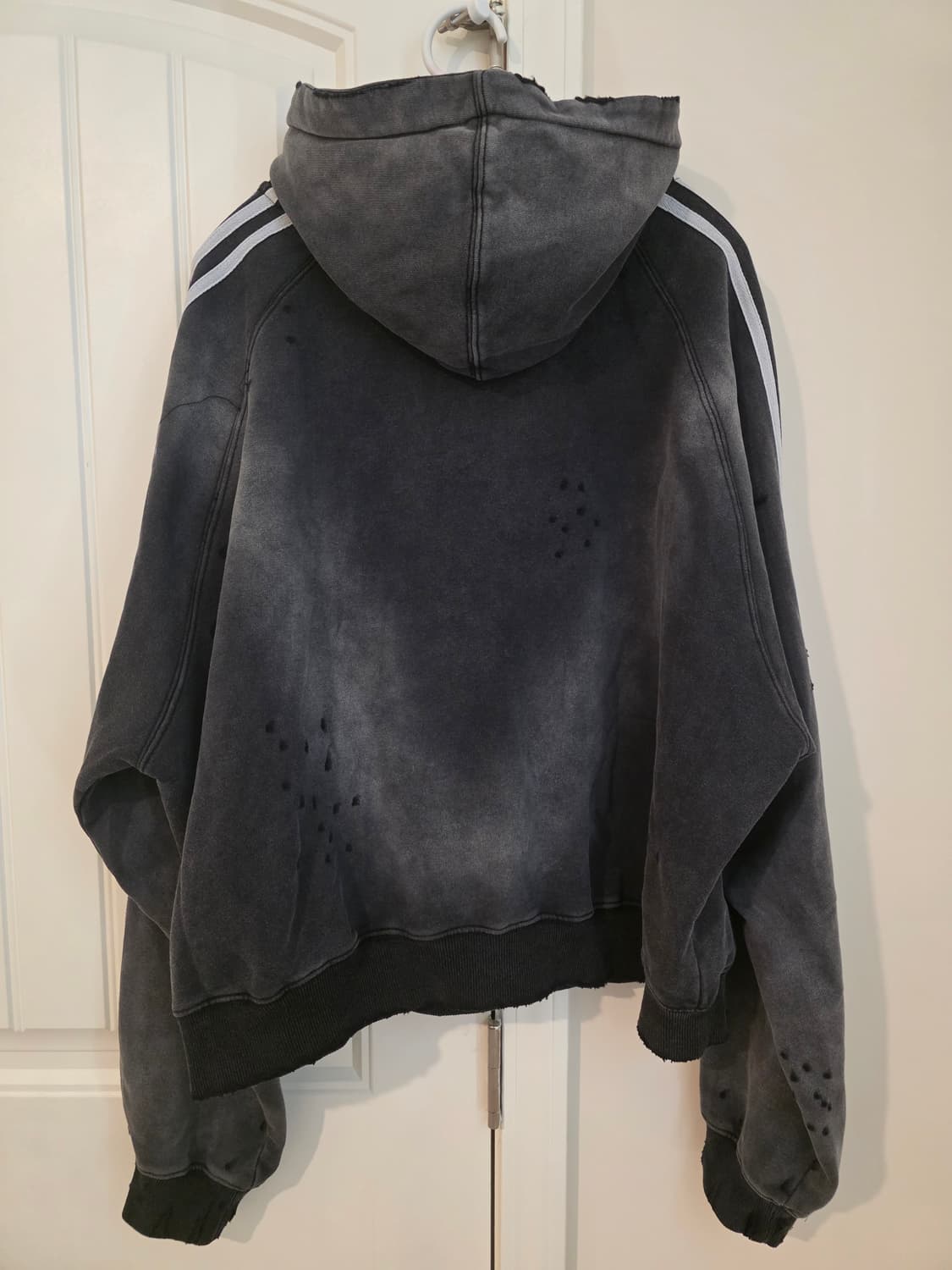 [새상품] Vale Forever 워시드 디스트로이드 후드티  상품이미지5