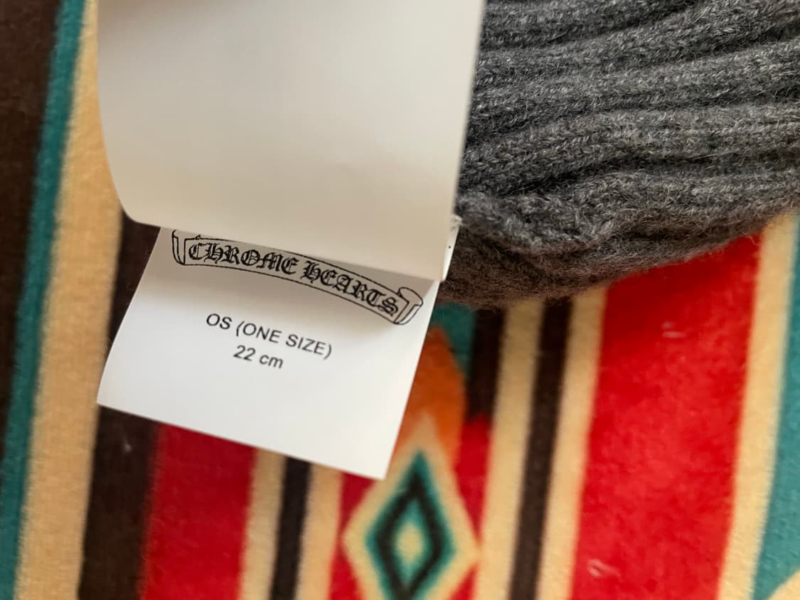 크롬하츠 플러스 패치 캐시미어비니 그레이 상품이미지6