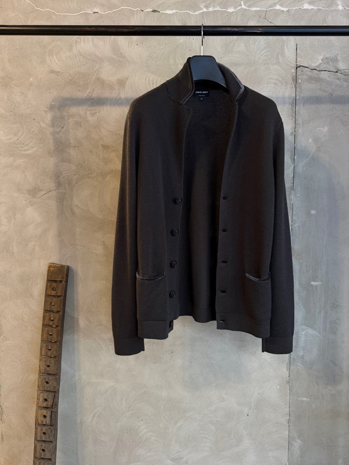 조르지오 아르마니 니트 패브릭 테일러드 자켓 100 상품이미지7