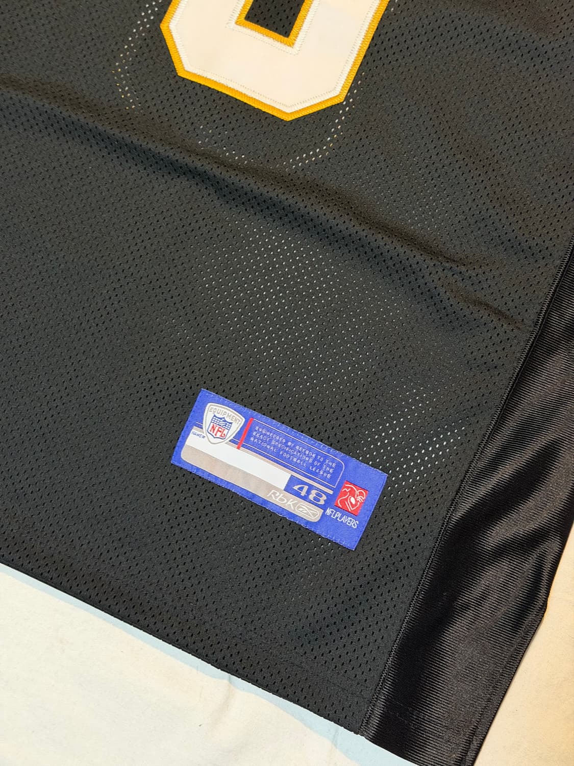 NFL 리복 레드스킨스 미식축구 유니폼 풋볼져지 블랙 상품이미지2