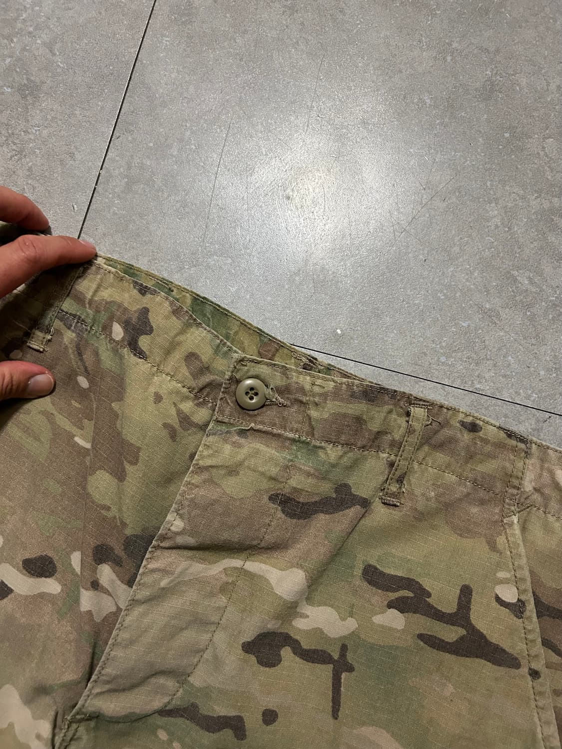 USA 미군 멀티캠  오리지널  BDU 방염 필드팬츠  32인치 상품이미지2