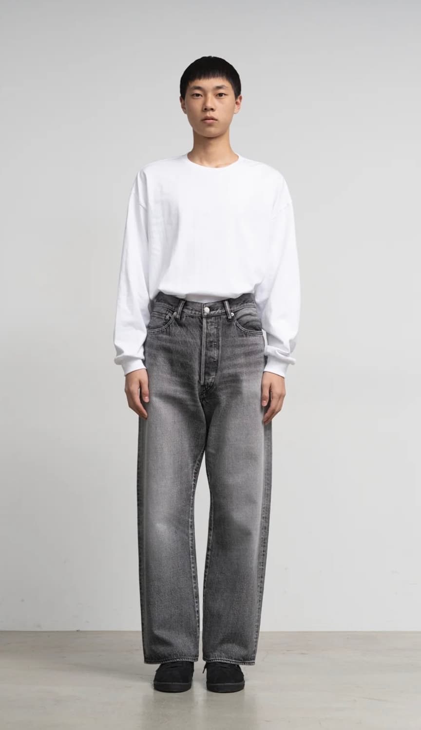 그라프페이퍼 graphpaper 5 pocket fade 2사이즈 상품이미지1