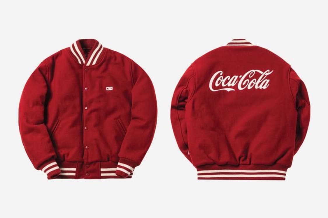 [L] kith 골든베어 바시티 코카콜라 상품이미지1