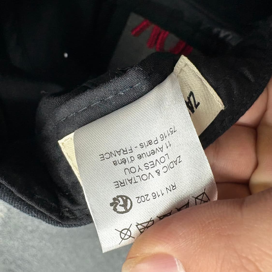 자딕앤볼테르 볼캡 상품이미지5