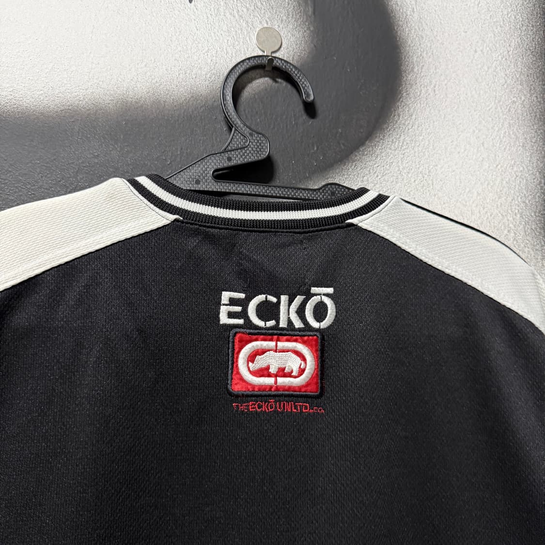 Echo 언리미티드 빅사이즈 자수 패치 디테일 반팔 하키 져지 상품이미지6