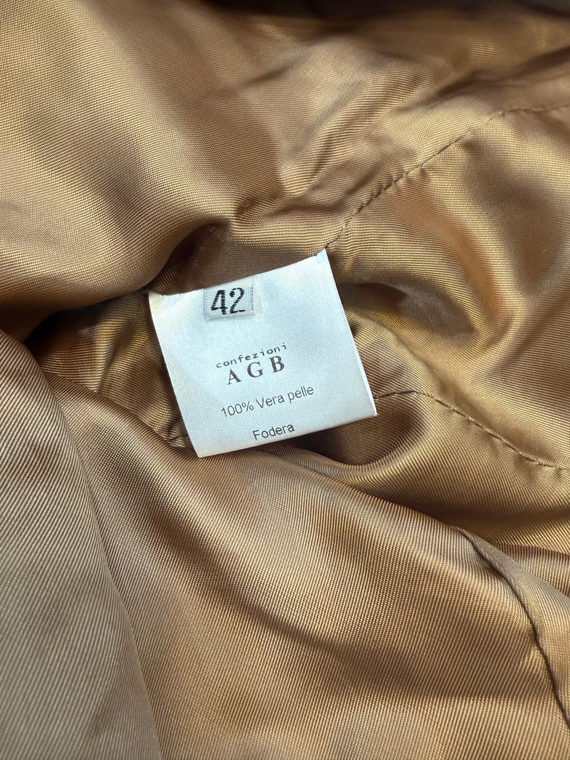 이태리 빈티지 바이커 램스킨 자켓 상품이미지4