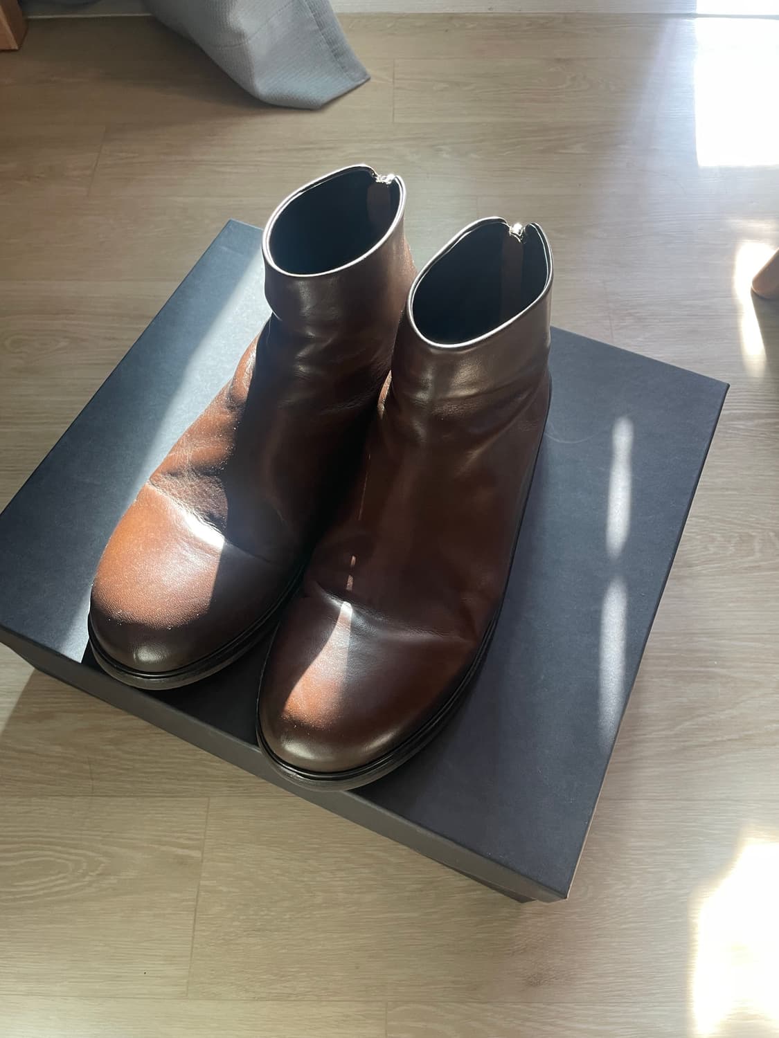 Marsell zucca zeppa tronchetto zip boots 상품이미지1