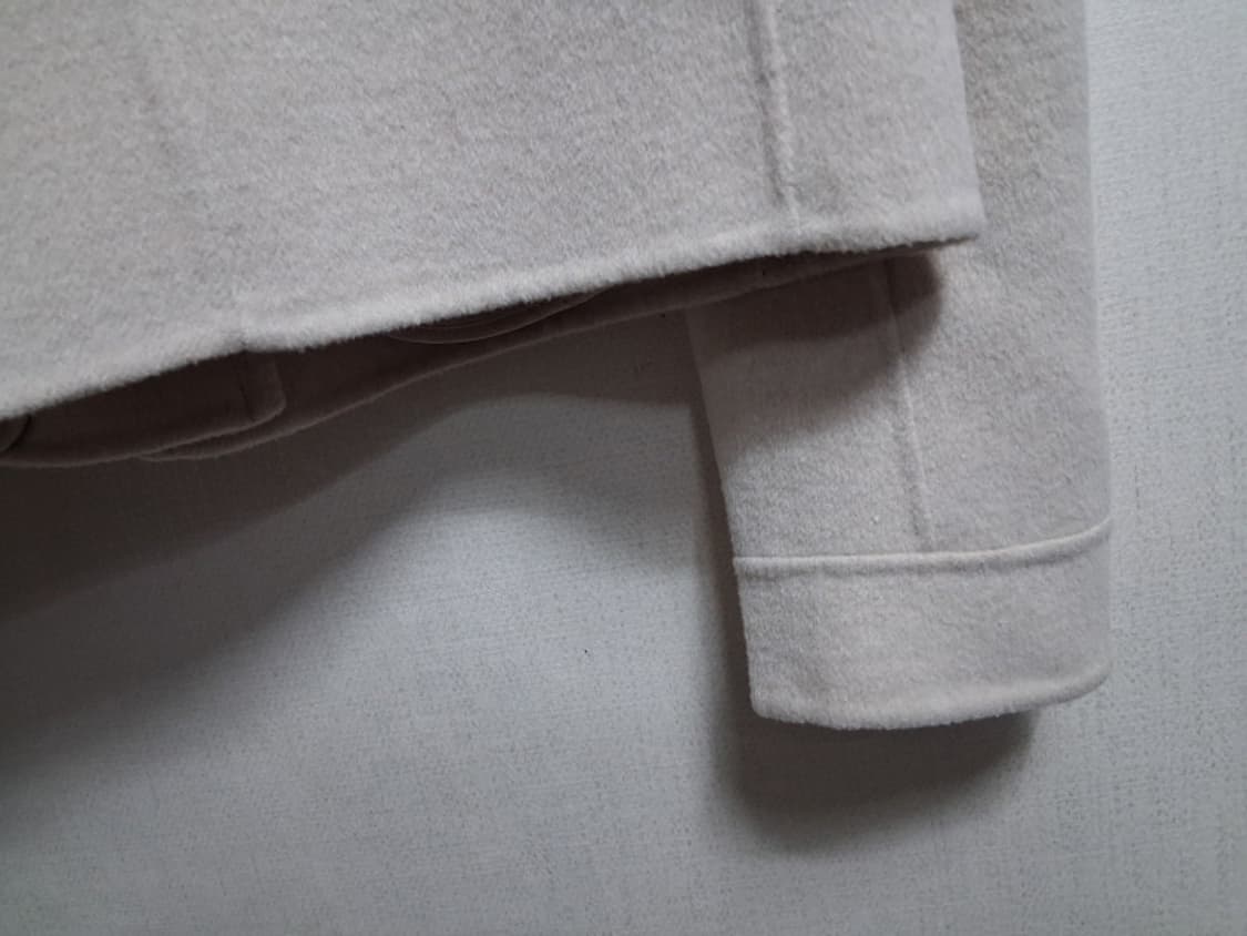 PLASTIC ISLAND플라스틱아일랜드 핸드메이드 울숏쟈켓 모카연베이지 상품이미지8