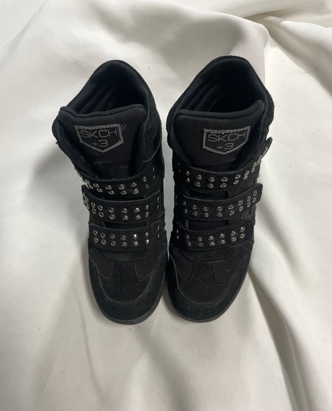 SKCH+3 스터드 히든 웨지힐 하이탑 상품이미지1