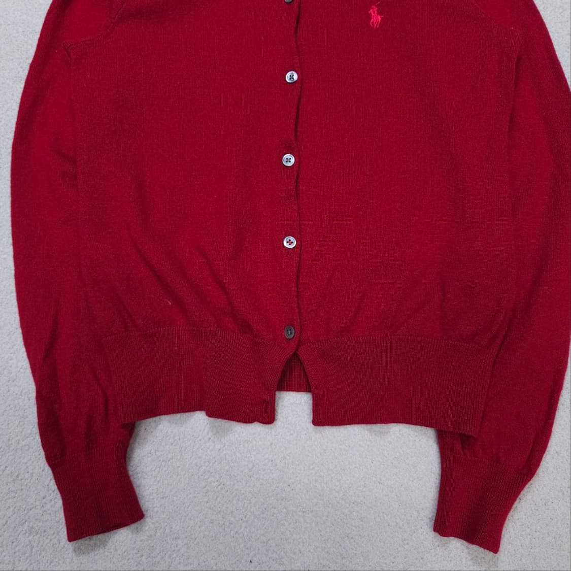 폴로 랄프 로렌 여성 울 가디건 L 상품이미지2