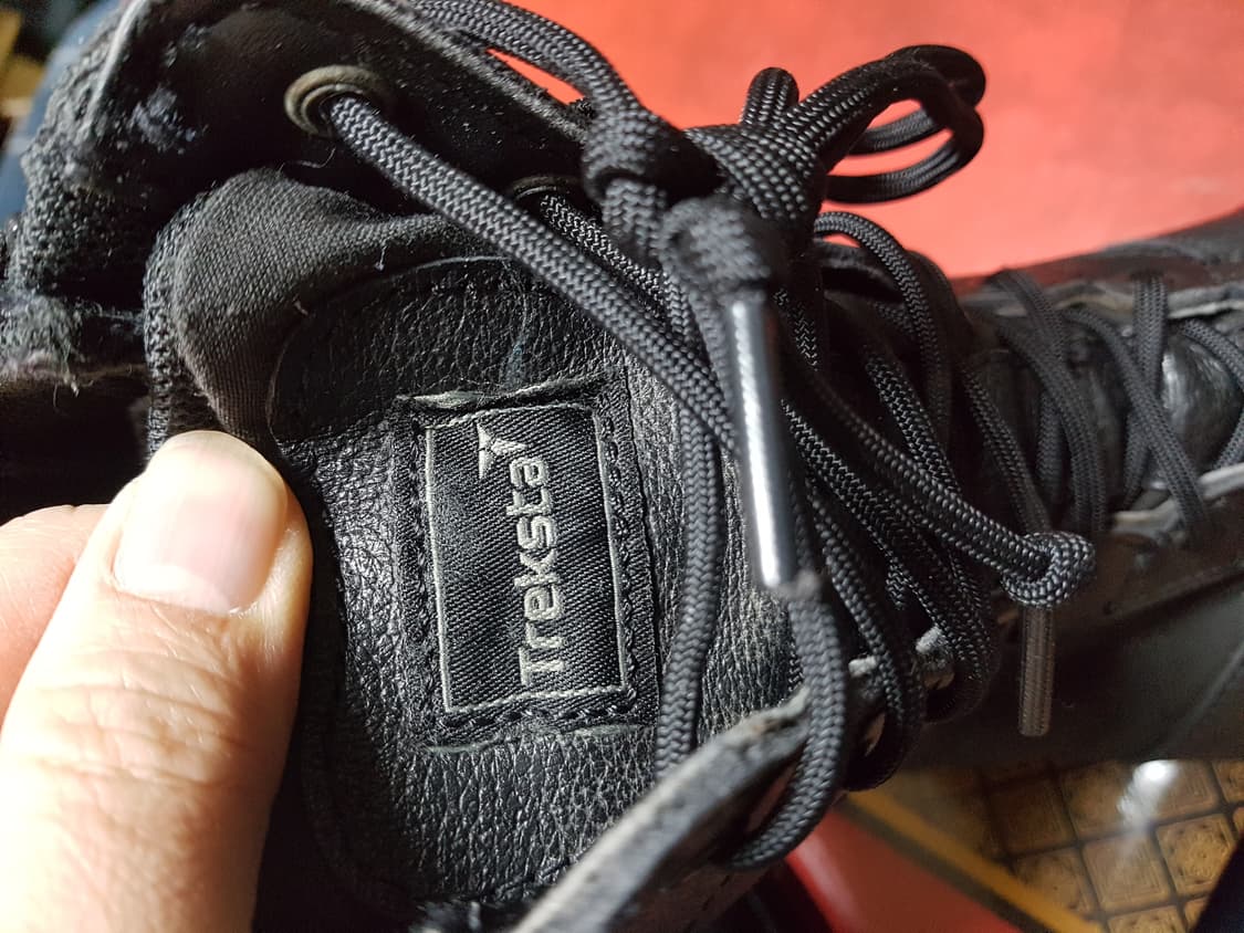 트렉스타 검정색 택티컬 워커 지퍼 부츠 260R 판매 상품이미지5